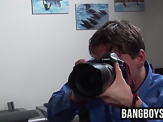 Handsome hunky gays suck cock and fuck in hardcore orgy