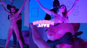 DOMINATES PETITE FRENCH GIRL IN BONDAGE