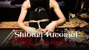 Shibari Tutorials 6 - MP4 SD - Leg Harness - w Sai Jaiden Lillith