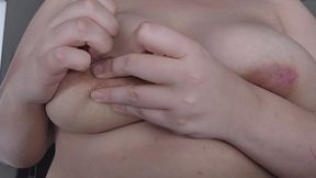 WORSHIP MY BIG SAGGY TITS - INTENSE MASSAGE