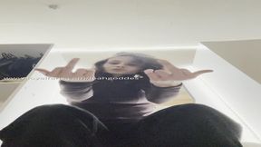 Spit humiliation, on youre knees pov