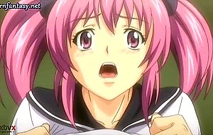Splendid hentai minx with large melons