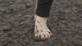 One with nature : Naked in nature with lucy who is sick of office work and goes BARE FEET to NAKED BODY during her nude nature walk