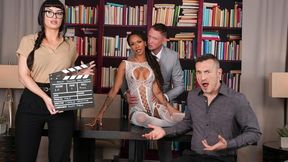 Charlie Valentine & Cali Sweets Takes BBC Until She Drips