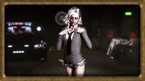 Young skinny Grace Ashcroft turned out to be a slut and seduces you after work