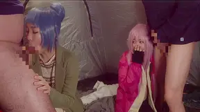 Cosplay Goddess Seduces Camper In Sultry Outdoor Sex Fest