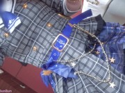 【ぶんコス】「イくイく出ちゃう出ちゃうぅ♡」玩具責めされて中イキ懇願💙某歌姫アイ◯ルと生中連続えっち♡