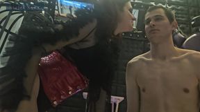 Lady Zara Feet Licking Bare Foot Stimulation Jerkoff Contest Cum Eating