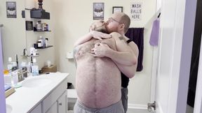 Daddy Bear Fucked by Sexy Ginger Bear in the Shower