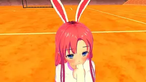 Bunny Beauty Rides Stallions Thick Shaft to Ecstasy in Hot 3D Adventure