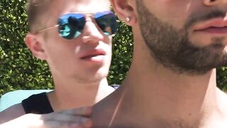 SayUncleNetwork.com - Shredded stepbro gets a nice sloppy bj from his bro's skilled m