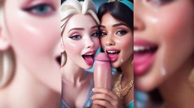 sexxyanimehd delivers fevered blowjob fury