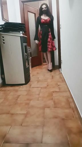 Suit 1 black heels