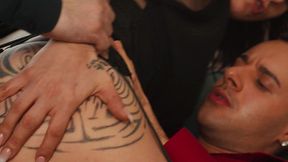 natasha ink fucked by 2 guys - dp - creampie