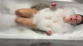 Foam Sneeze Naked POV
