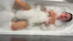 Foam Sneeze Naked POV