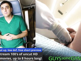 Doctor Canada Flips The Script On Doctor Channy Crossfire During Medical Investigation, Ends Up Examining His Doctor At GuysGoneGynoCom!