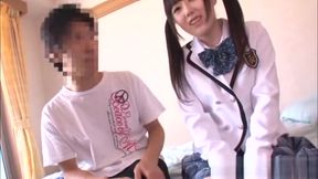 Japan&#039;s Pigtail Tease, Machiko, Nailing Her 18th Hard