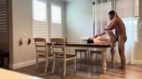Fuck My Buddy’s Wife on the Dining Table While He’s Out of Town