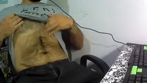 Caught Mid-Stroke: Horny Latino Jerks Off at Work – Steamy Solo Session 18+
