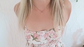 German Roleplay POV - Smoking GFE JOI