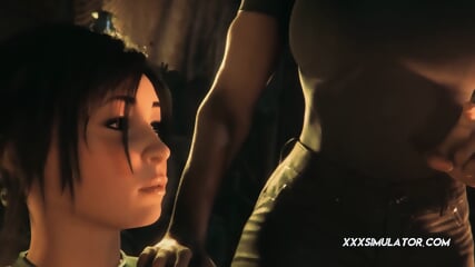 Lara Croft: EXTREME HARDCORE Gameplay  FHD Massive FUTA Cock Creampie