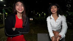 Public Pickup - We Met Her In A Park And Made Her Join A Threesome