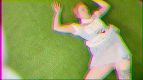 Izzie Robbin falls into Wonderland - CRUTCHES - BOOT - NECK BRACE - HIDEF