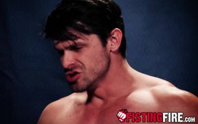 Hunk captive Grant Ducati willingly complies with his masters commands