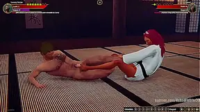 Tommy Tinkler Battles Franzi Naked in Epic 3D Hentai Showdown