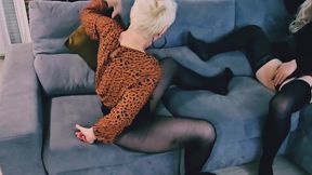 I Tear off Her Sticky to Better Play with Her