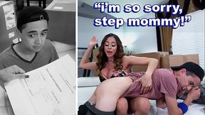 Hot - Angry MILF Ariella Ferrera Punishes Reckless Step Son