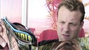 Premium studio bitch whore takes a merciless pounding by big cock