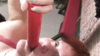 Annadevot - I have to take the vibrator deep inside my mouth