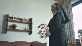 Busty Nun Takes a Big Cock