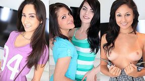 Ball sucking smut with beautiful Ariana Marie and Heather Night from Amateur Allure