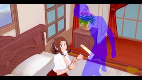 My Hero Academia Hentai - Uraraka Blowjob and Fucked - Japanese Asian Manga Anime Film Game Porn