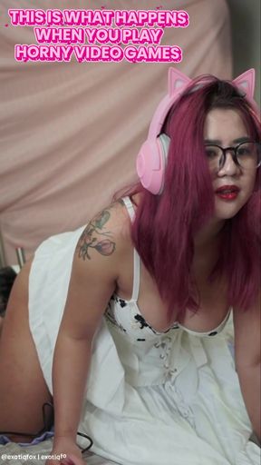 This is what happens when you play hard video games