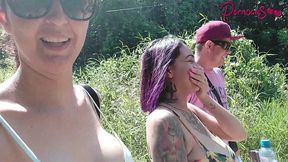 passeio na praia dos pelados