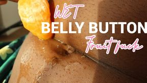 Belly Button Fruit Crushing & Wet Sensory ASMR