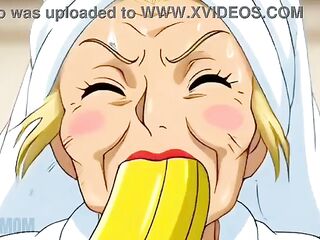 Comics Granny Gets Anal Sex in the Kitchen. Manga Cuckold Compilation