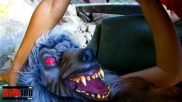 Lou Charmelle fucked in the ass by the wolf