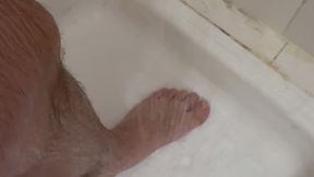 Hot Shower Foot Tease – Relaxing Wet Feet