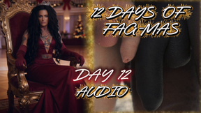 12 DAYS OF FAG-MAS AUDIO-DAY 12: Christmas Faggot Gangbang