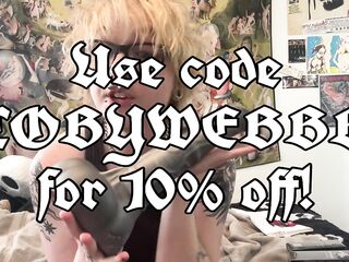 Coby Webb Unboxes BIGGEST Cumming sex toy