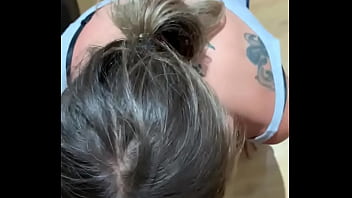 POV mature wife bent over