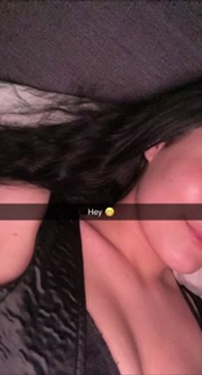18 Year Old Slut Cheats On Her Boyfriend On Snapchat Cuckold Sexting