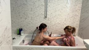 romantic fun bts in da bath with maya rose