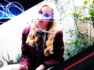 Kiki Helix Gets Collared, Spanked, and Edged