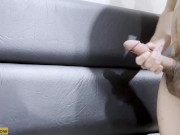 MASSIVE CUMSHOT: Hot guy masturbating and cumming thick load - 19yo twink (4K - 60FPS)